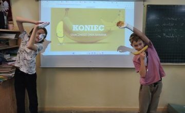 Klasowy Dzień Banana w klasie szóstej b