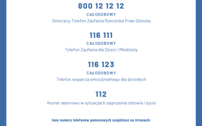  Numery pomocnicze