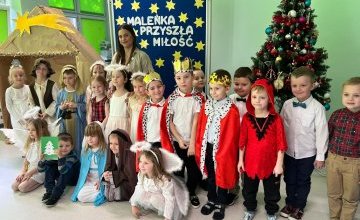 Jasełka w grupie Pszczółki 
