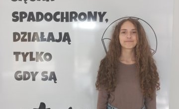 Aleksandra Jach z klasy szóstej a na podium!