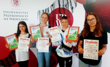 Reprezentacja Zespołu Szkolno-Przedszkolnego nr 1 w Oleśnicy na 20 Konkursie Uczę się Bezpiecznie Żyć