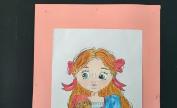 Galeria Jednego Artysty prace Gabrieli Smolarek z klasy 7c