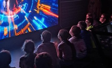 Klasa 4d na wystawie Iskry Niepodległej